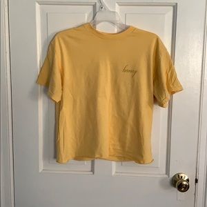 brandy melville honey shirt